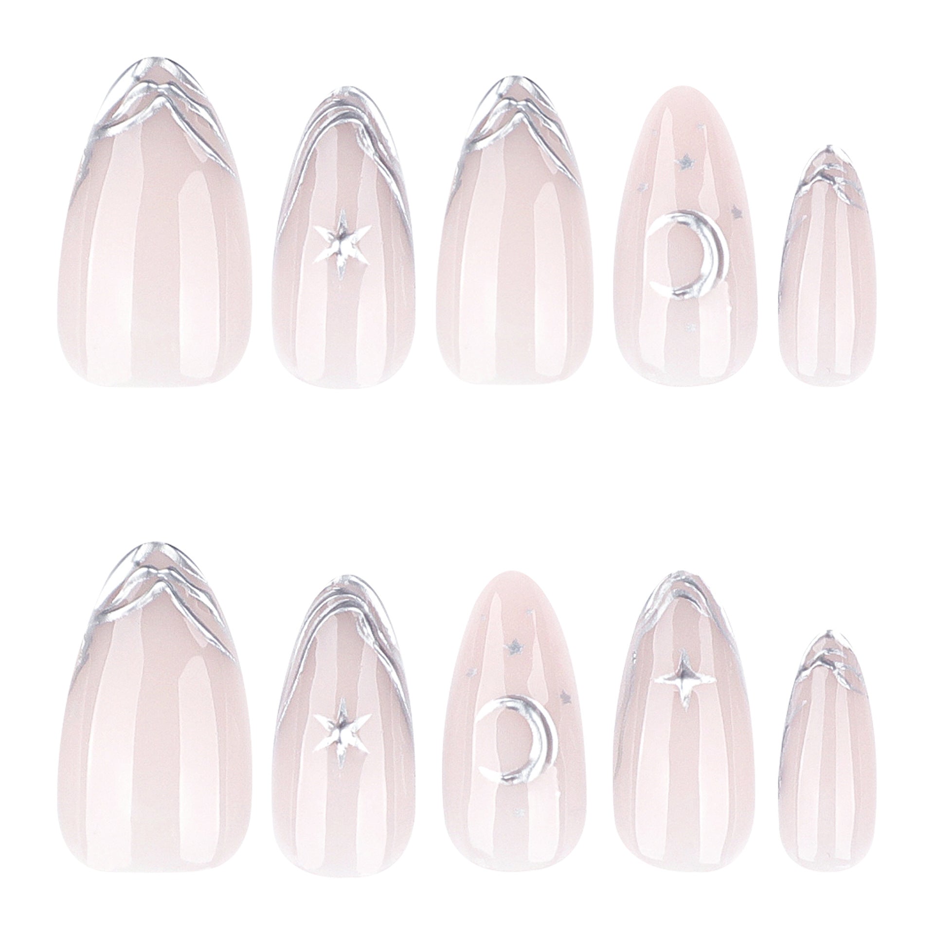 No.F737 Fashion Fingernails Patch 24pcs/Set