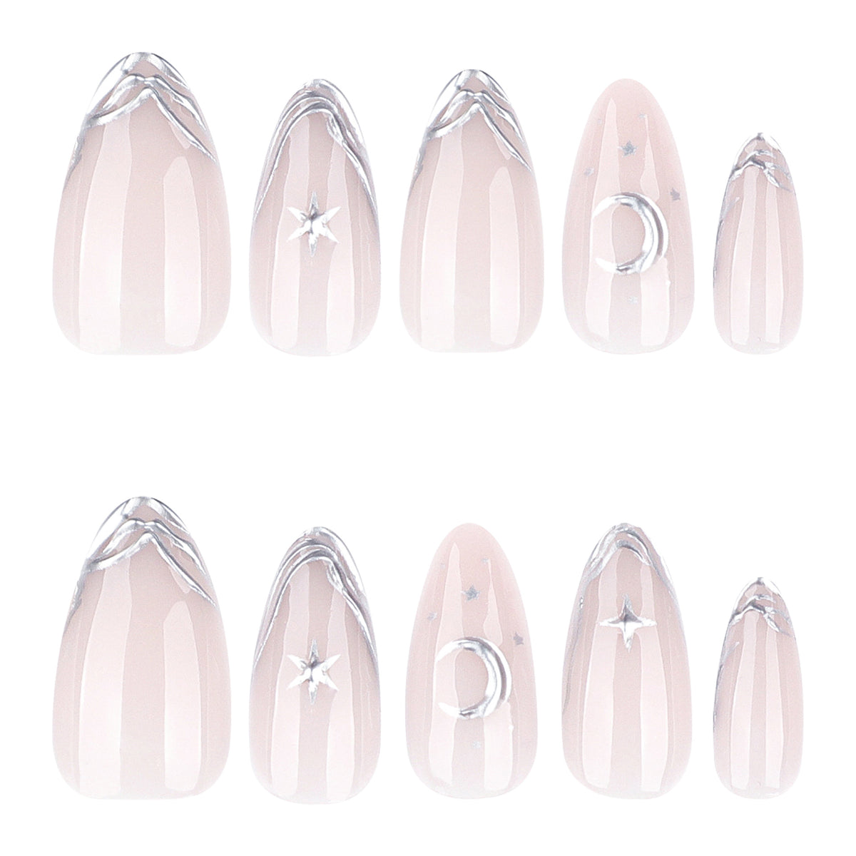 No.F737 Fashion Fingernails Patch 24pcs/Set