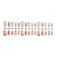 No.F520 Butterfly Cat's Eye Fingernails Patch 24pcs/Set