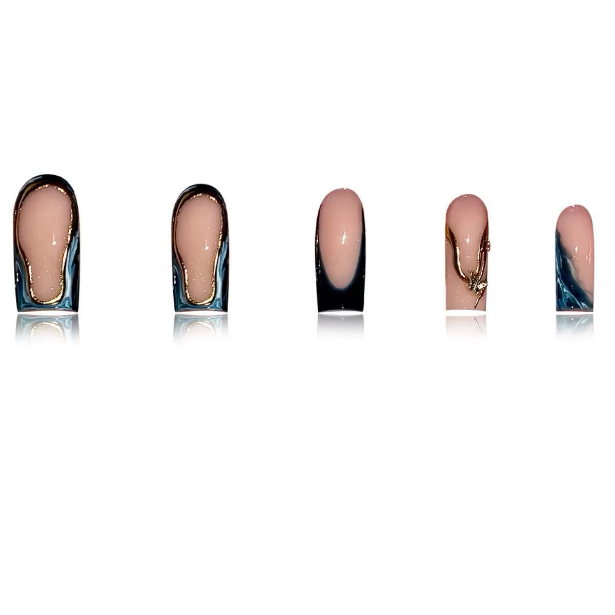 No.F684 Fashion Fingernails Patch 24pcs/Set