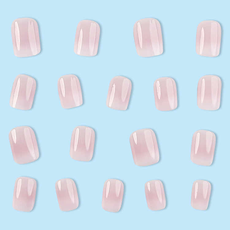 No.F26 Sweet Pink Fingernails Patch 24pcs/Set