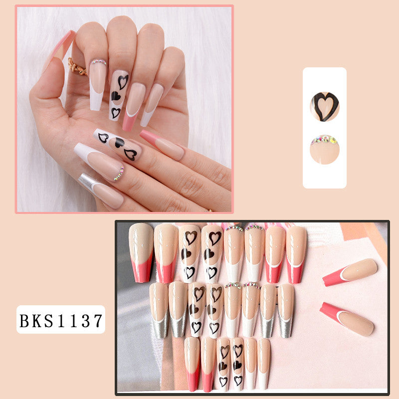 No.F548 Love Fingernails Patch 24pcs/Set