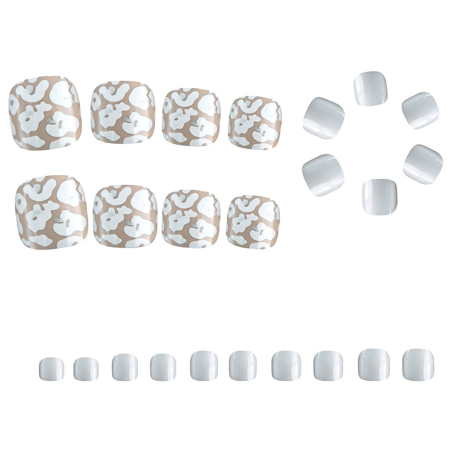 No.440 Clouds Toenails Patch 24pcs/Set