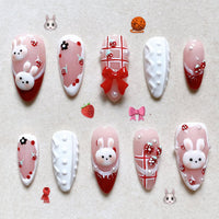 No.F581 Cute Fingernails Patch 24pcs/Set
