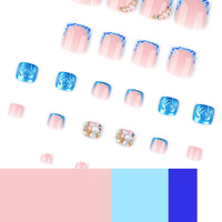 No.PSN181 Blue Hand & Toe Pair Set-48pcs