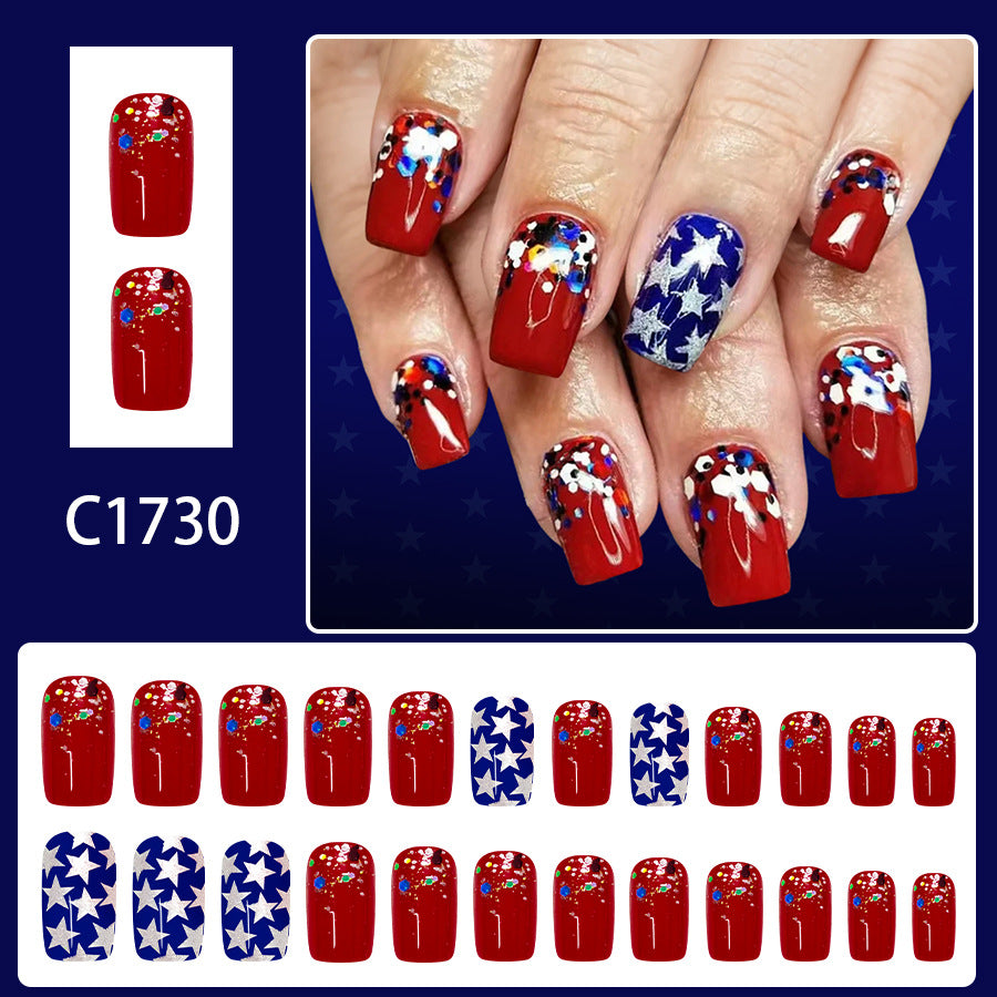 No.JNU26 Fashion Fingernails Patch 24pcs/Set