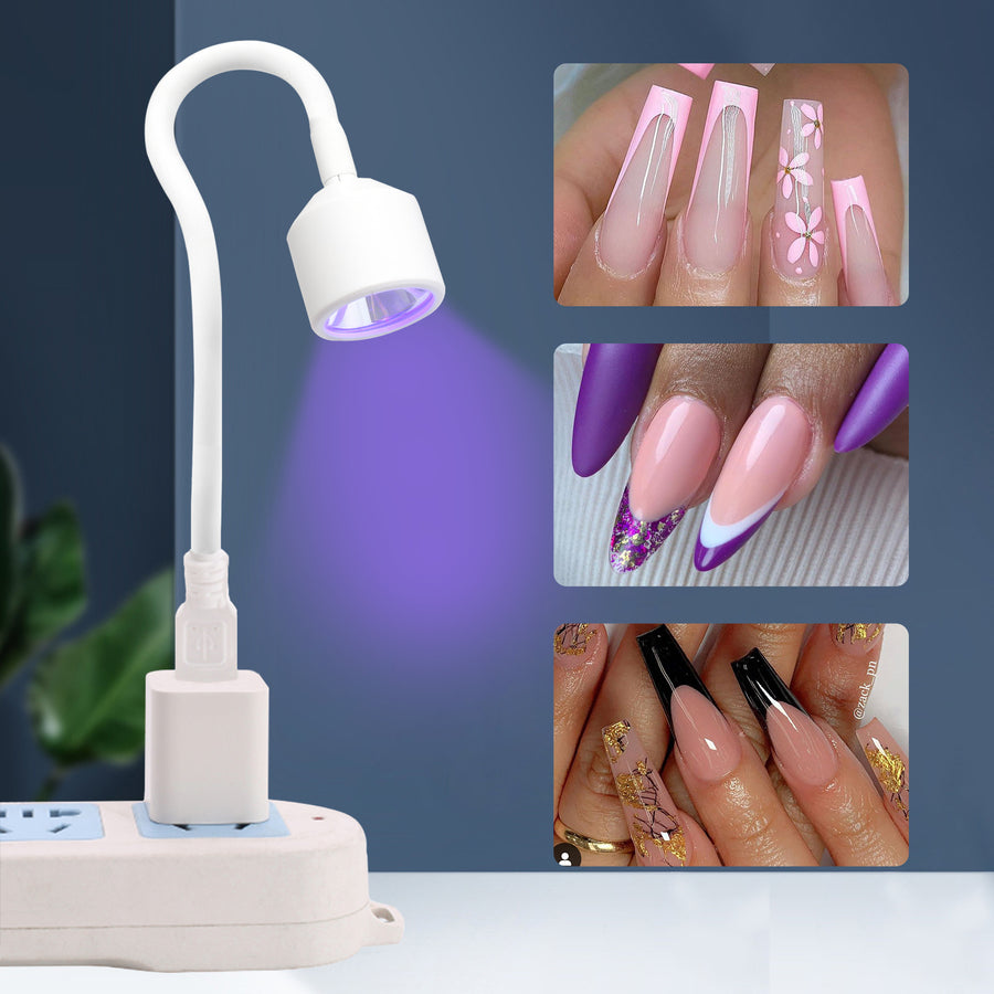 No.NAC8 Mini Nail Dryer USB UV/LED Light