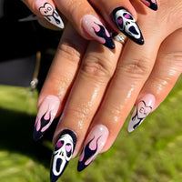 No.AW113 Halloween Fingernails Patch 24pcs/Set