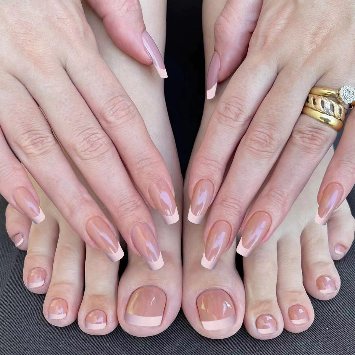 No.PSN46 Pink Hand & Toe Pair Set-48pcs