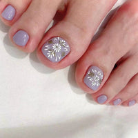 No.390 Daisy Toenails Patch 24pcs/Set