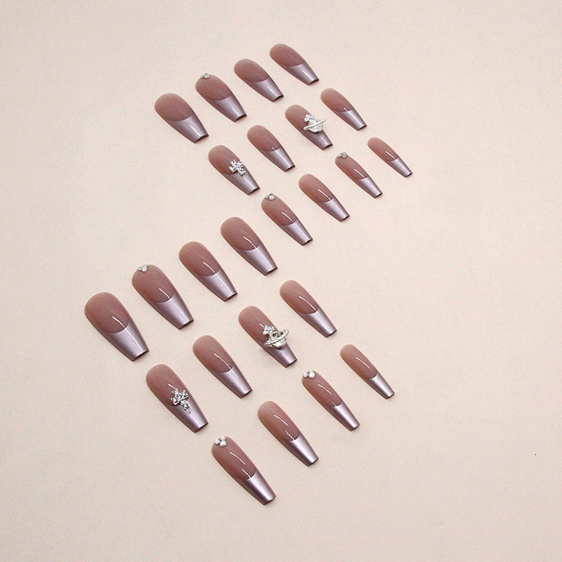 No.F555 Cross Fingernails Patch 24pcs/Set