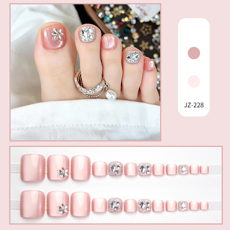 No.805 Butterfly Toenails Patch 24pcs/Set