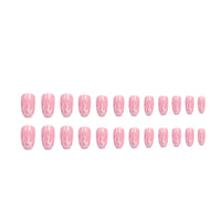 No.F275 Pink Flame Fingernails Patch 24pcs/Set