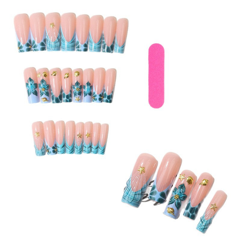 No.F713 Fashion Fingernails Patch 24pcs/Set