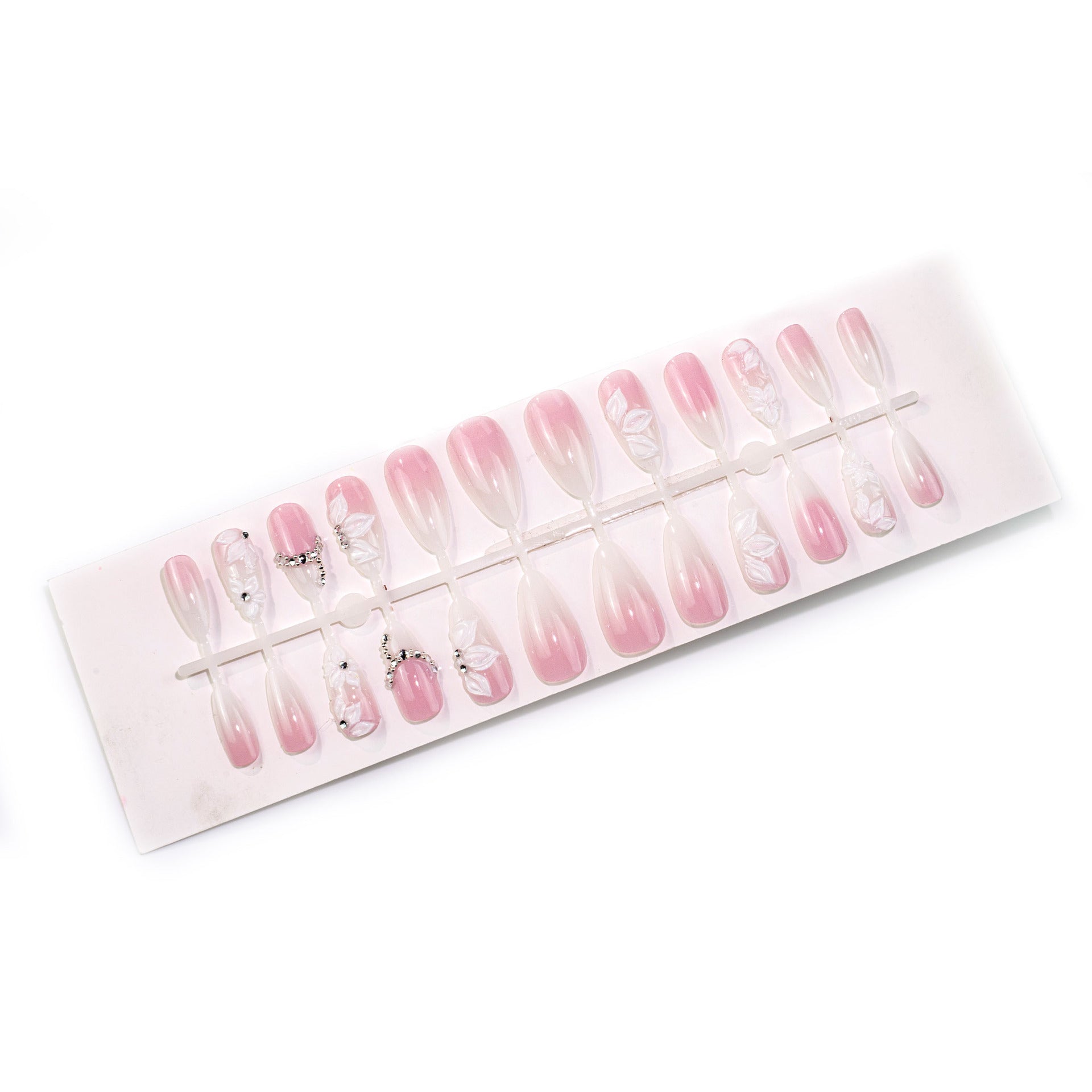 No.F820 Flower Cat's Eye Fingernails Patch 30pcs/Set