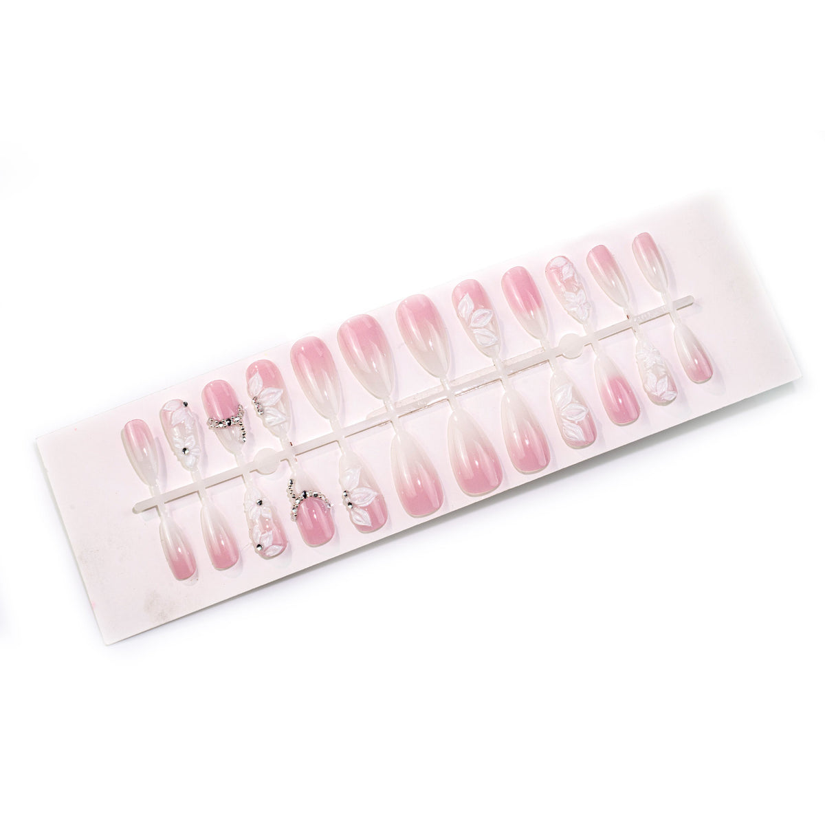 No.F820 Flower Cat's Eye Fingernails Patch 30pcs/Set