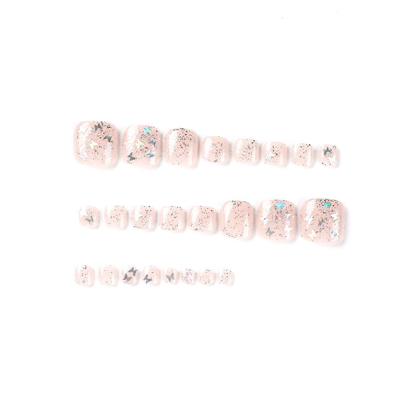 No.PSN197 Glitter Hand & Toe Pair Set-20pcs