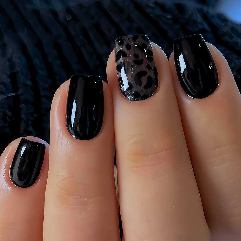 No.F781 Leopard Pint Fingernails Patch 24pcs/Set