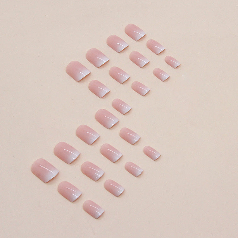 No.F24 Pink Sweet Fingernails Patch 24pcs/Set