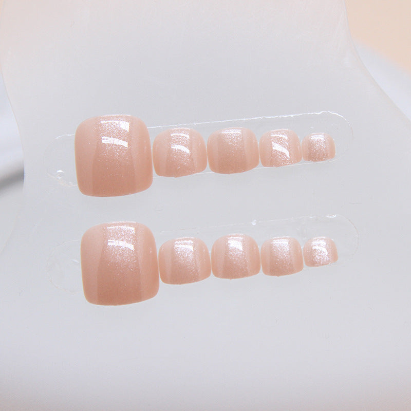 No.254 Pink Cute Toenails Patch 24pcs/Set