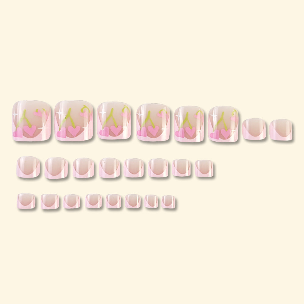 No.365 Sweet Stars Toenails Patch 24pcs/Set