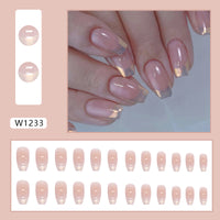 No.F151 Fashion Aurora Fingernails Patch 24pcs/Set