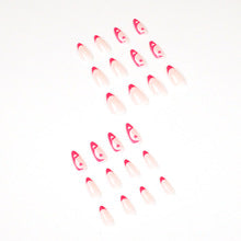 No.F330 Heart Fingernails Patch 24pcs/Set