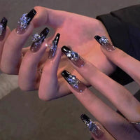 No.F10 Night Stars Fingernails Patch 24pcs/Set