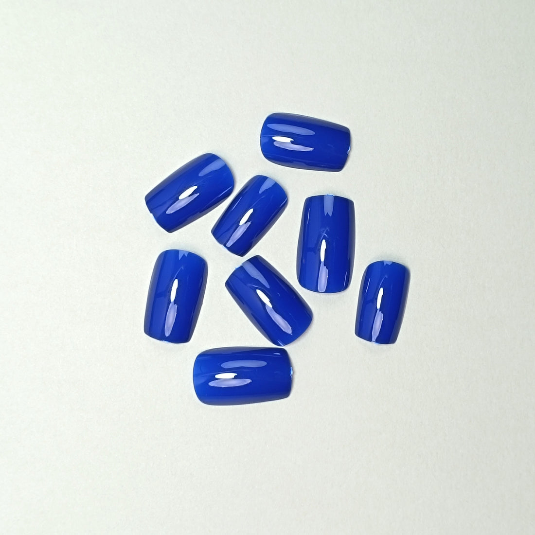 No.F361 Blue Fingernails Patch 24pcs/Set