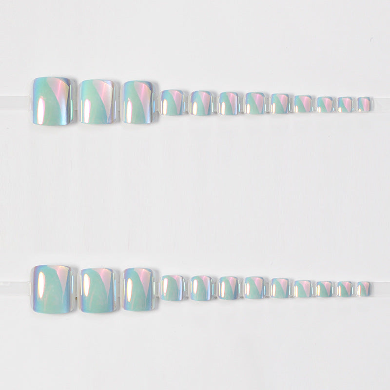 No.519 Glitter Toenails Patch 24pcs/Set