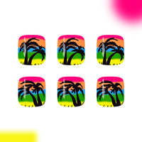 No.BH15 Colorful Toenails Patch 24pcs/Set