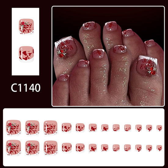No.PSN173 Halloween Bood Hand & Toe Pair Set-48pcs