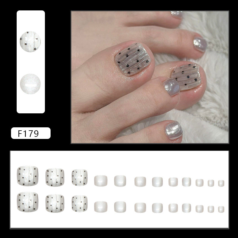 No.585 Stars Toenails Patch 24pcs/Set