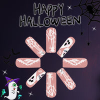 No.AW71 Halloween Spider Fingernails Patch 24pcs/Set