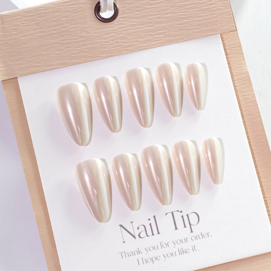 No.F387 Pure Color Coating Fingernails Patch 24pcs/Set