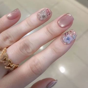 No.F442 Sweet Fingernails Patch 24pcs/Set