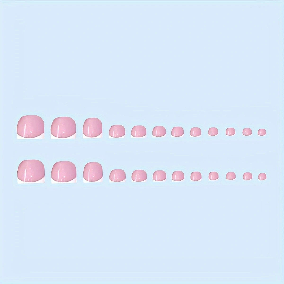 No.PSN26 Pink Hand & Toe Pair Set-48pcs