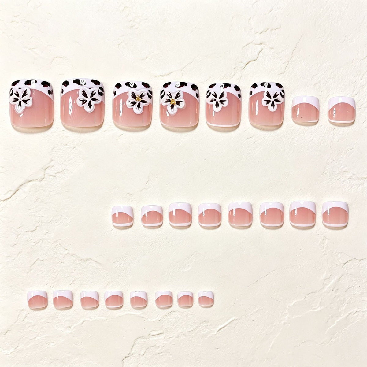 No.811 Leopard Print Toenails Patch 24pcs/Set