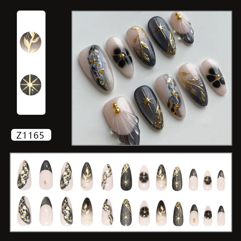 No.F529 Fashion Fingernails Patch 24pcs/Set