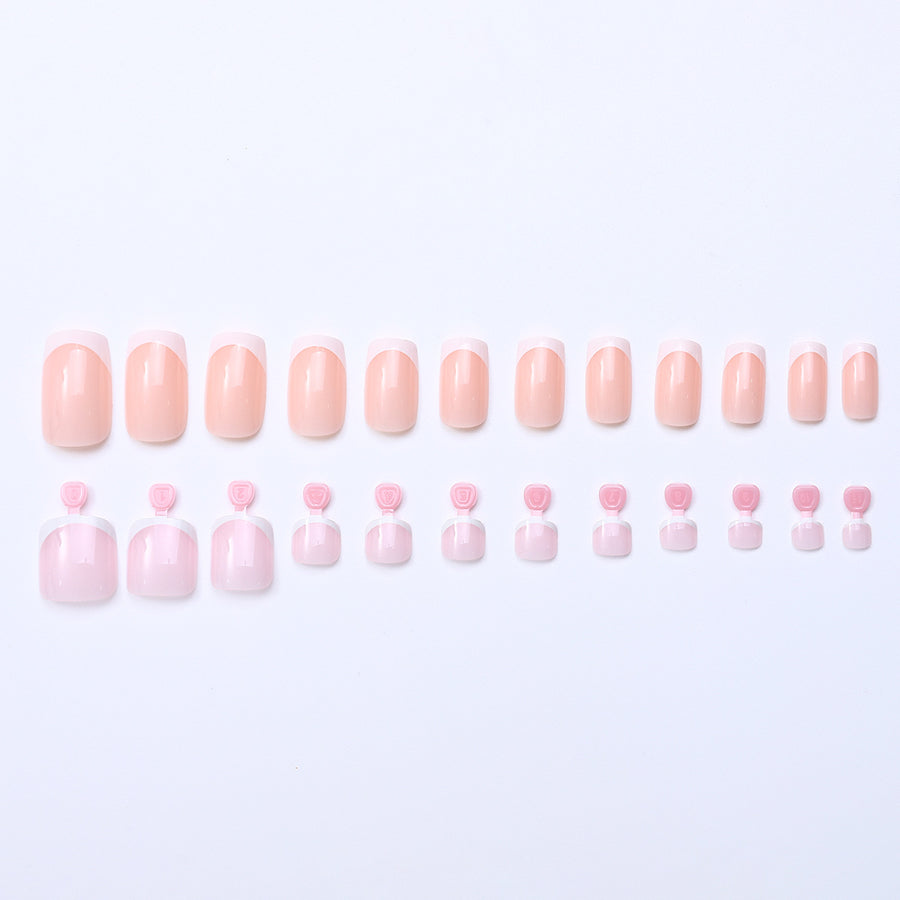 No.PSN175 Pink Hand & Toe Pair Set-48pcs