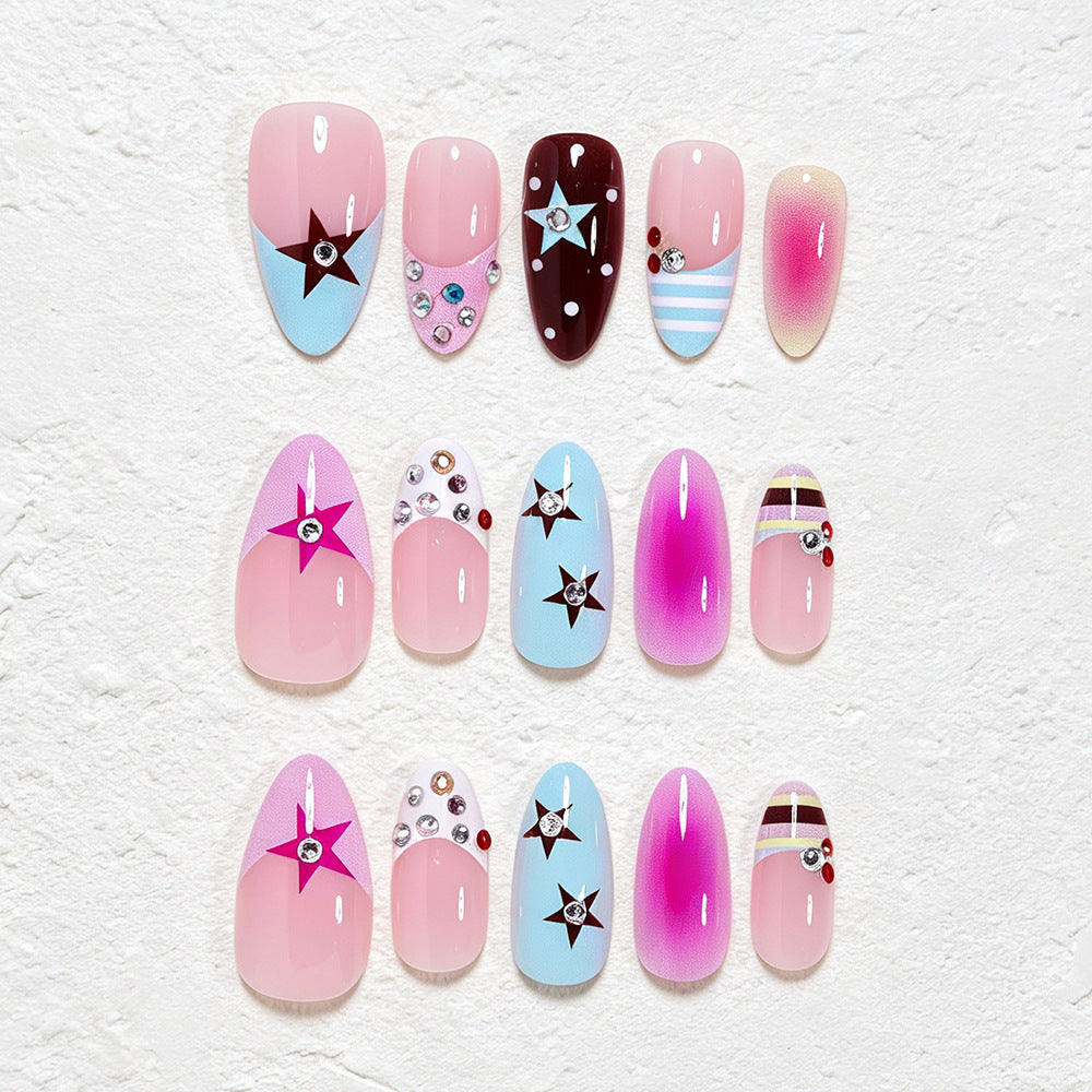 No.F754 Fashion Fingernails Patch 24pcs/Set