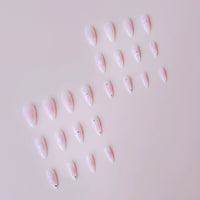 No.F268 Bow Fingernails Patch 24pcs/Set