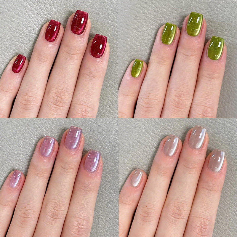 No.PSN102 Sweet Cat's Eye Fingernails Four Set-96pcs