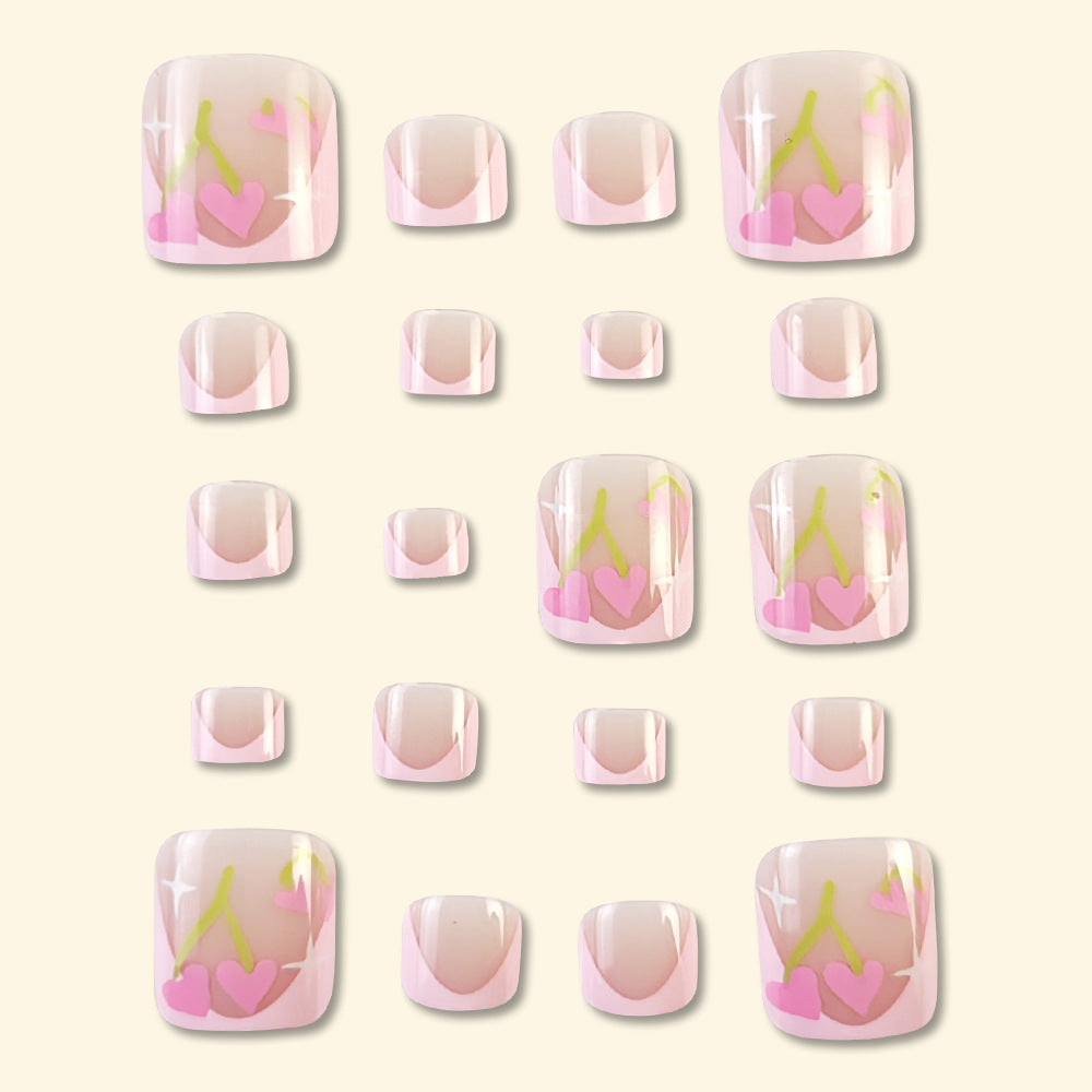 No.365 Sweet Stars Toenails Patch 24pcs/Set