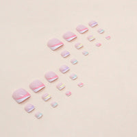 No.192 Rainbow  Cute Toenails Patch 24pcs/Set