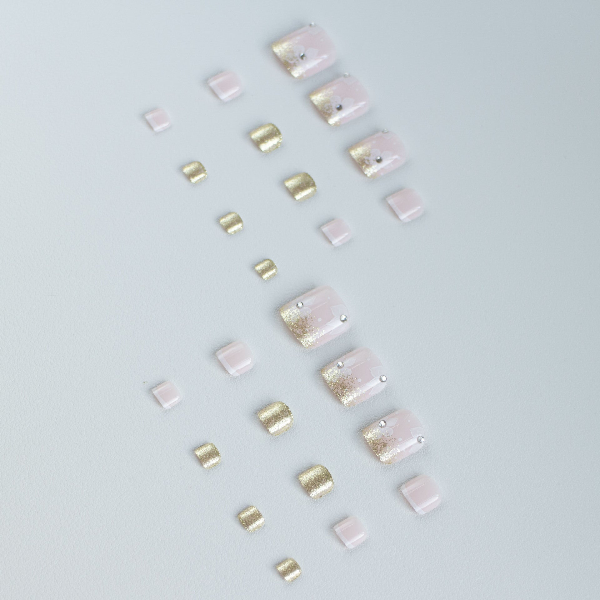 No.772 Flower Toenails Patch 24pcs/Set