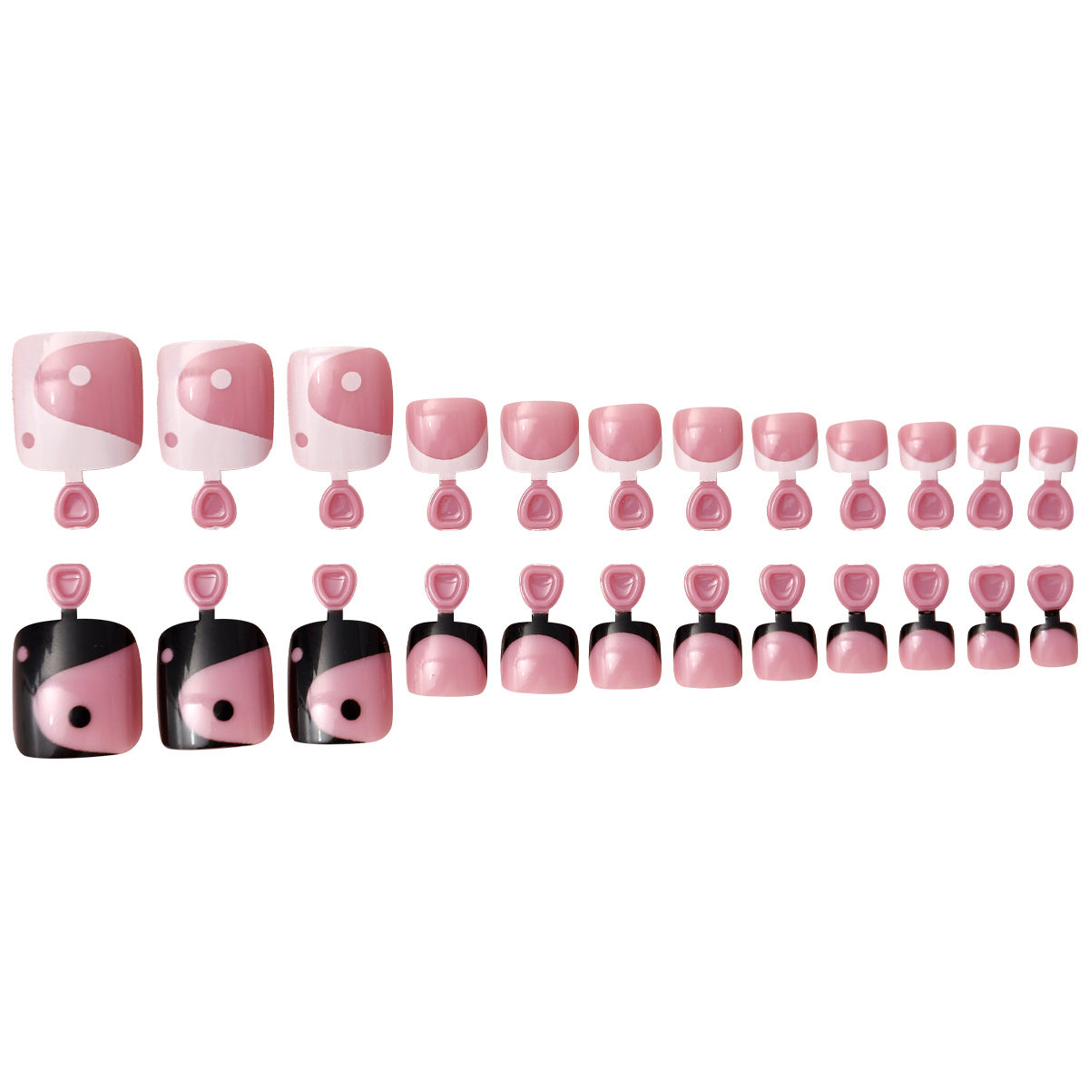 No.556 Mandarin Duck Toenails Patch 24pcs/Set
