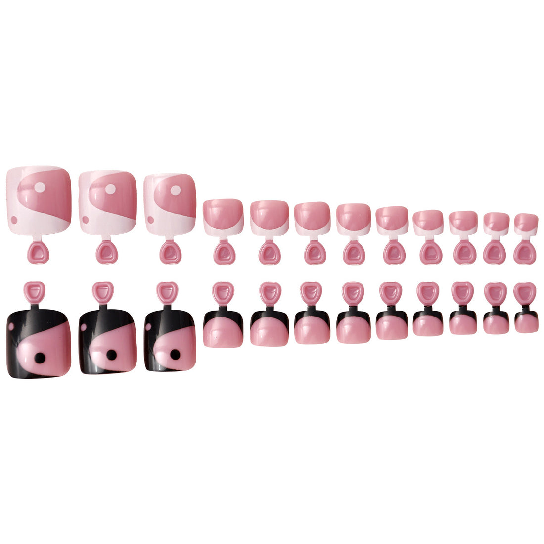 No.556 Mandarin Duck Toenails Patch 24pcs/Set