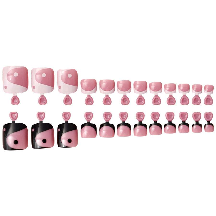 No.556 Mandarin Duck Toenails Patch 24pcs/Set