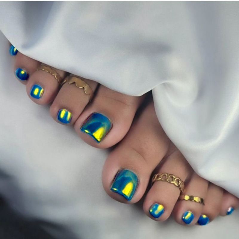 No.776 Aurora Colors Toenails Patch 24pcs/Set